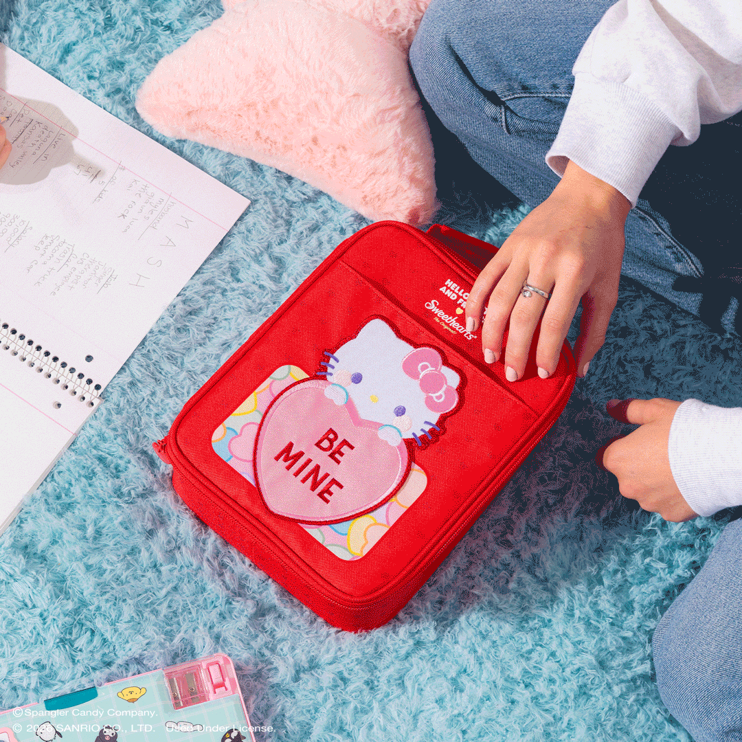 hello-kitty-and-friends-x-sweethearts-candies-slim-lunch-cooler-j9 SanrioxSweethearts_NATIVE_PDP_Vertical-Lunch_GIF.gif